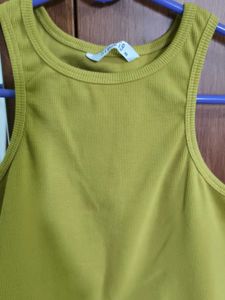 Olive Green Tank Top