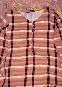 Cute Plaid Top