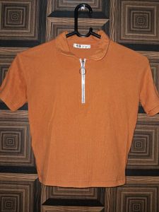 Trendy Rust Brown Top
