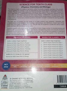 AT JUST 400. Class 10 Biology Textbook - S. Chand