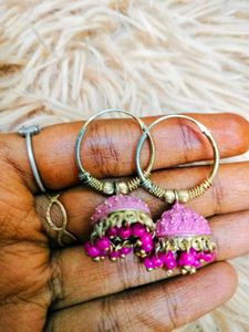 Boho Leaf Dangle Earrings
