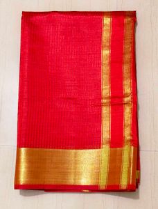 Elegant Red Saree