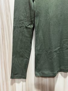 Dolce &amp; Gabbana Olive Green Long Sleeve Underwear