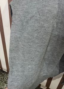 Gray G-4 V-Neck Sweater