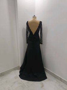 Elegant Black Maxi Gown
