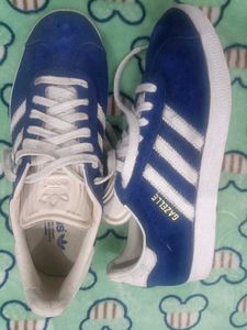 Authentic Adidas Gazelle Blue Casual Shoes