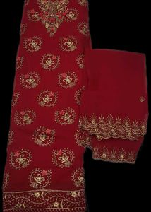 Georgette Suit With Beautiful Work