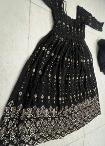 Partywear Frock Style Punjabi Suit 💎