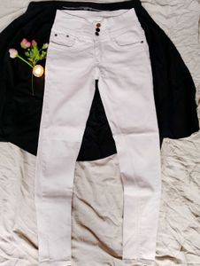 White Denim Jeans