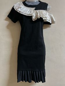 Korean Pintrest Black One Piece🖤