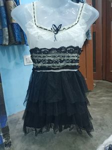Mini Net Dress 34 Size