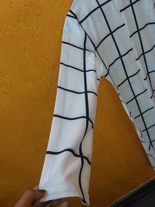 Grid Print Bodycon Dress