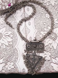 Silver Tribal Necklace