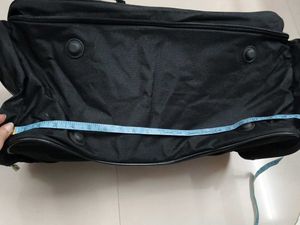 Black Expandable Bag 20&#34; W 11&#34; H  9 D