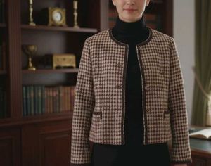 Houndstooth Coat