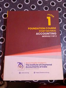 CA Foundation Book Set... Session 2024