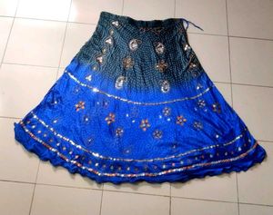 Boho Ombre Maxi Skirt