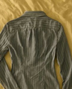 Striped Fitted Women Shirt