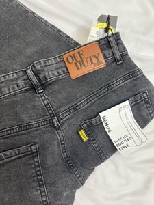 Grey Flare Jeans