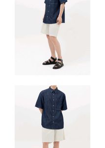 TOFFEE Summer Denim Half Shirt