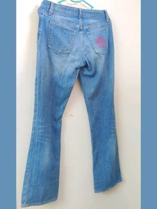 Blue Flared Jeans