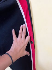 Side Button Detail Pants