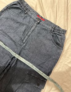 WOMEN CARGO JEANS