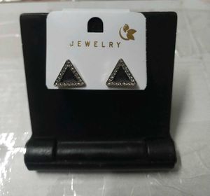 Triangle Stud Earrings