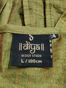Olive Green Short Kurti