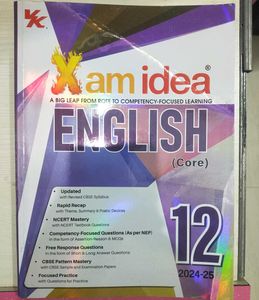 Xam Idea English Core 12