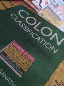 Colon Classification Sixth Edition