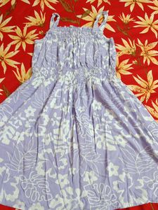 Lavender Floral Sundress