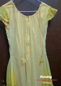 Yellow Embroidered Kurta Set