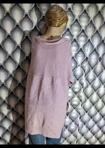 gucci pink  Knit Poncho