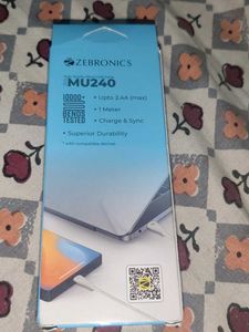 Zebronics Zeb MU240 usb cable