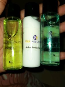 Shampoo, Moisturizer And Shower Gel Set