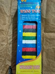 48 Wooden Blocks For Kids