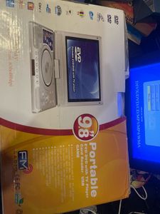 Vintage 9.8” Portable EVD/DVD Player with Box