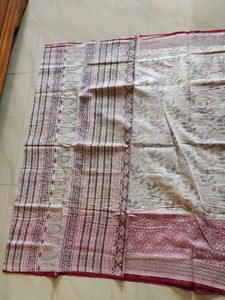 Vintage Striped Sari