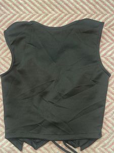 Lace-Up Corset Style Vest