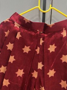 Pure Ajrakh Materials StarPrint Dhoti  Pants
