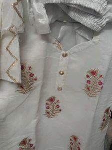 Elegant White Kurta Sets