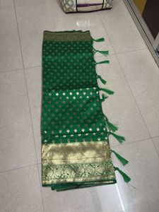 Green Saree