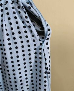 Polka Dot Ruffle Skirt
