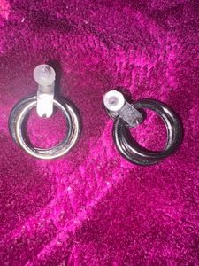 Combo Hoop Earrings Set Of 3