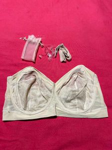 Full Cup Underwire Bra 36FF Heavy Bust Support