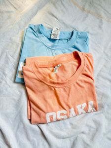 Combo Of 2 Oversized T-shirt @ 140