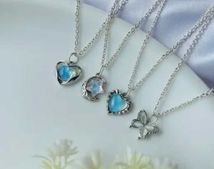 Silver Charm Necklace Set