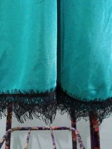 sea green soft nighty