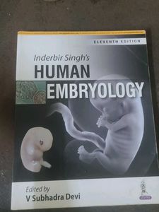 Human Embryology Book